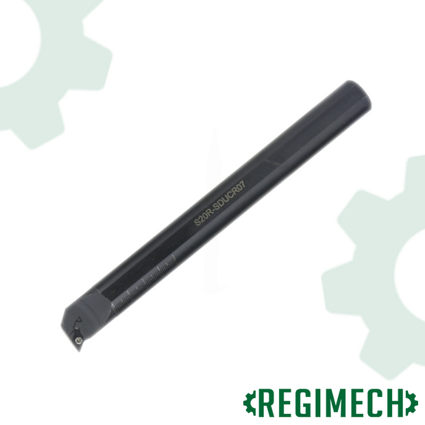 REGIMECH™ | BARRA ALESATRICE SDUCR/L07 CODOLO 10 – 20 mm INSERTI DC.. 0702 CON BLOCCAGGIO A VITE