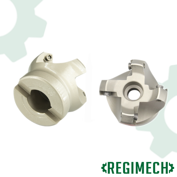 REGIMECH™ | KM12 45° FRESA AD ALTE PRESTAZIONI, Ø 50/100 mm, TAGLENTI 4/5 f