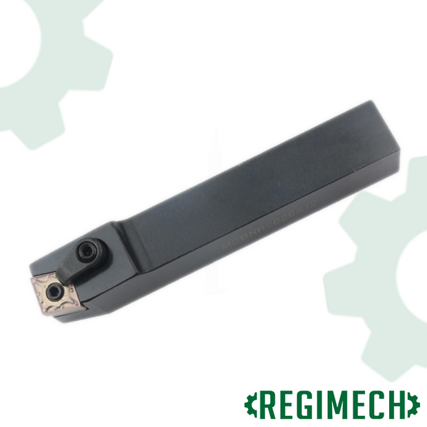 REGIMECH™ | PORTAINSERTI MCBNR/L CODOLO 20 - 32 mm INSERTI CNMG12  CON BLOCCAGGIO A STAFFA