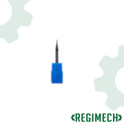 REGIMECH™ | FRESE IN METALLO DURO  A TESTA SEMISFERICA,  2 TAGLIENTI - RIVESTIMENTO TIAlN