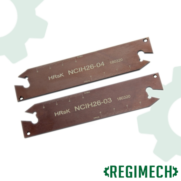 REGIMECH™ | LAMA PORTAINSERTI NCIH DIMENSIONI 25 - 32 mm INSERTI 2/6 MM (SOLO LAMA)