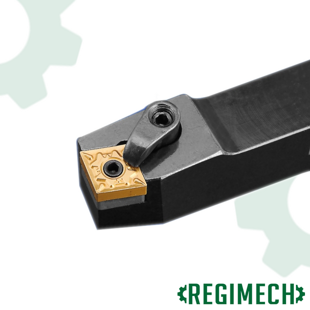 REGIMECH™ | PORTAINSERTI MCBNR/L CODOLO 20 - 32 mm INSERTI CNMG12  CON BLOCCAGGIO A STAFFA