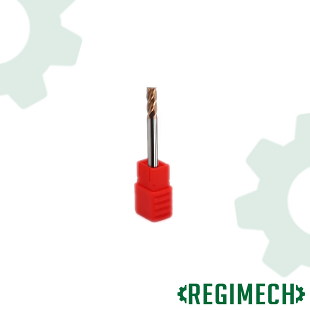 REGIMECH™ | FRESE IN METALLO DURO,  4 TAGLIENTI - RIVESTIMENTO TiCN