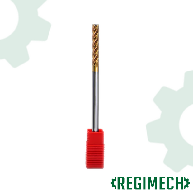 REGIMECH™ | FRESE IN METALLO DURO,  4 TAGLIENTI - RIVESTIMENTO TiCN