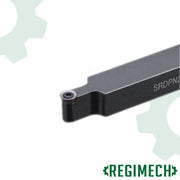 REGIMECH™ | PORTAINSERTI SRDPN CODOLO 16 - 25 mm INSERTI RPGT10T3 NEUTRO CON BLOCCAGGIO A VITE